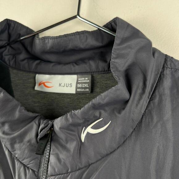 KJUS Radiation Big Spring Vest Mens 2XL Size 56 Full Zip Performance Jacket - Picture 5 of 7